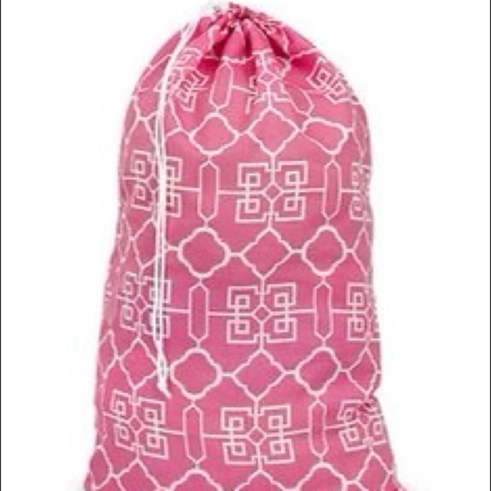 New Buckhead Betties Pink Laundry Bag